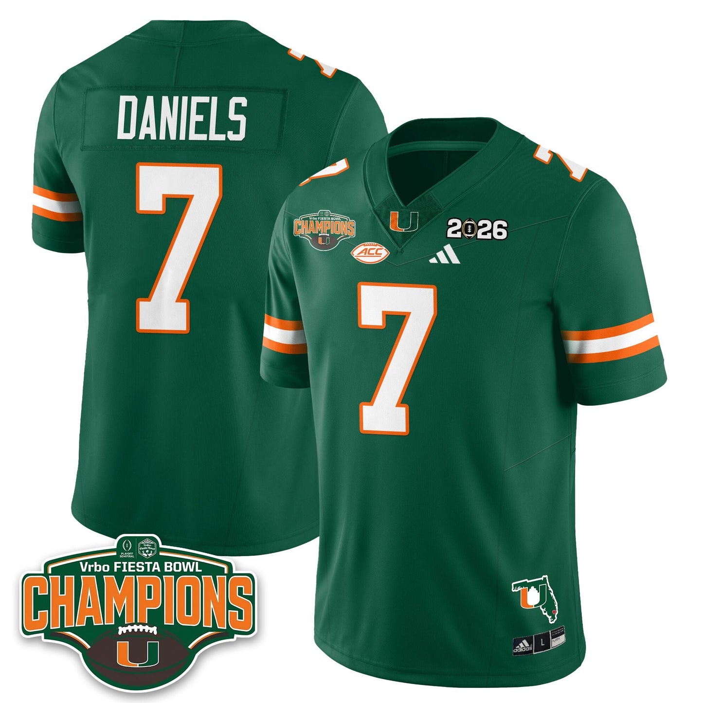 MIA Football Vapor Limited Jersey V2 - Fiesta Bowl Champions