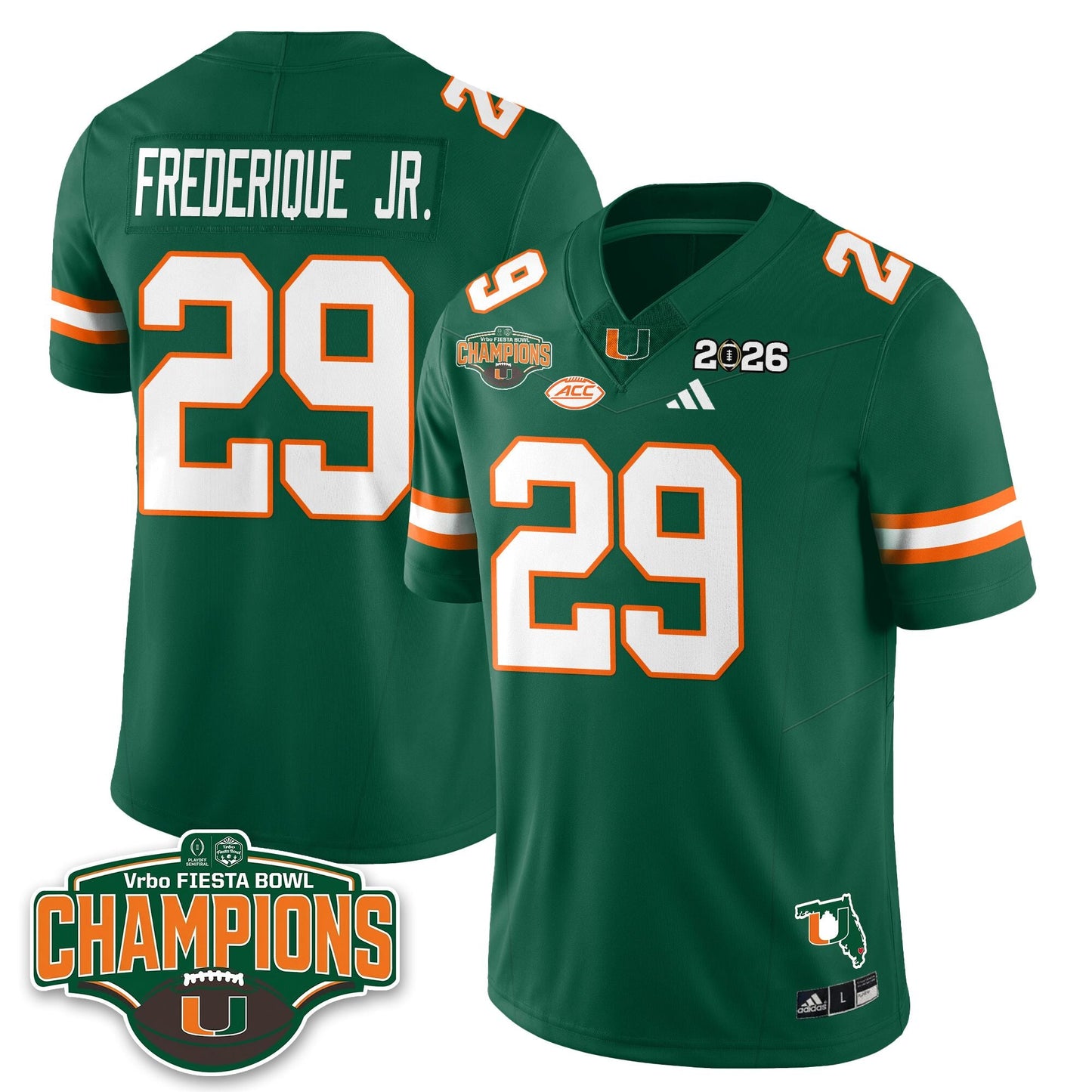 MIA Football Vapor Limited Jersey V2 - Fiesta Bowl Champions