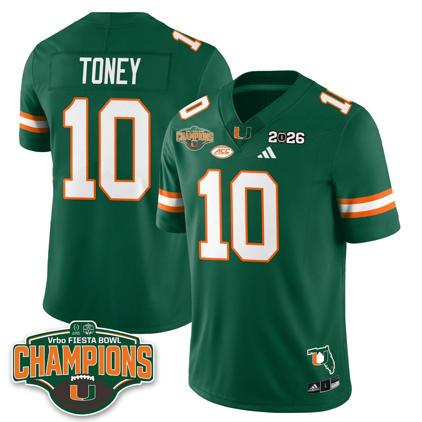 MIA Football Vapor Limited Jersey V2 - Fiesta Bowl Champions