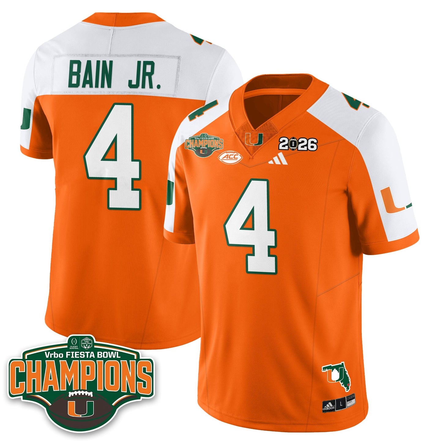 MIA Football Vapor Limited Jersey V2 - Fiesta Bowl Champions