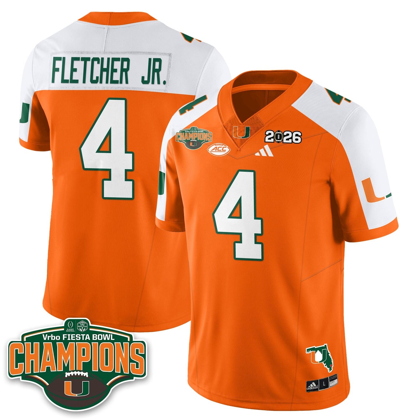MIA Football Vapor Limited Jersey V2 - Fiesta Bowl Champions