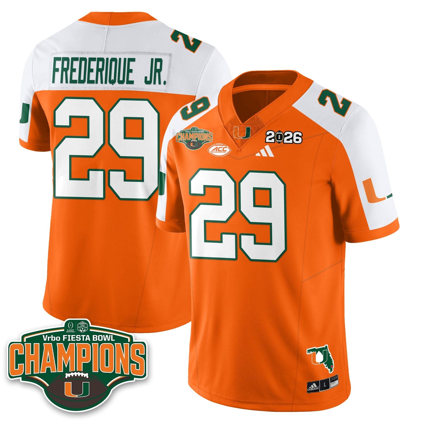 MIA Football Vapor Limited Jersey V2 - Fiesta Bowl Champions