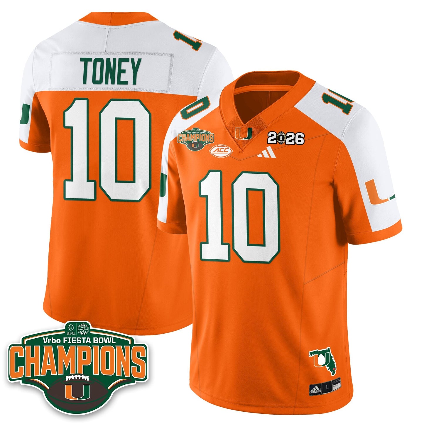 MIA Football Vapor Limited Jersey V2 - Fiesta Bowl Champions