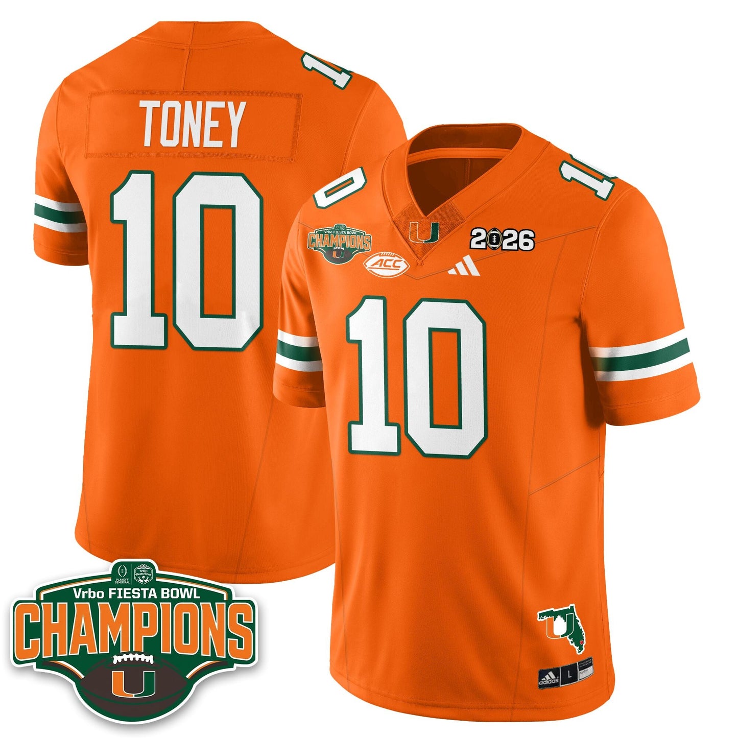 MIA Football Vapor Limited Jersey V2 - Fiesta Bowl Champions