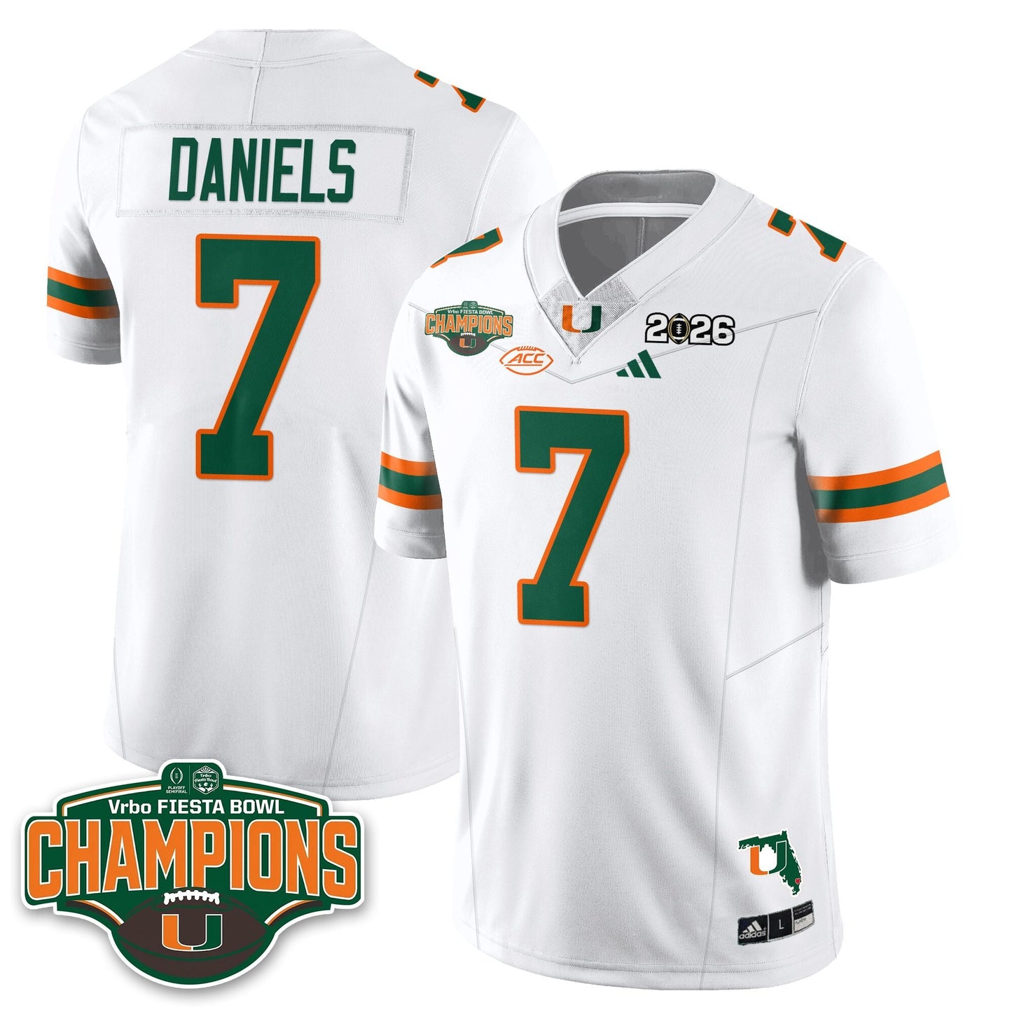 MIA Football Vapor Limited Jersey V2 - Fiesta Bowl Champions