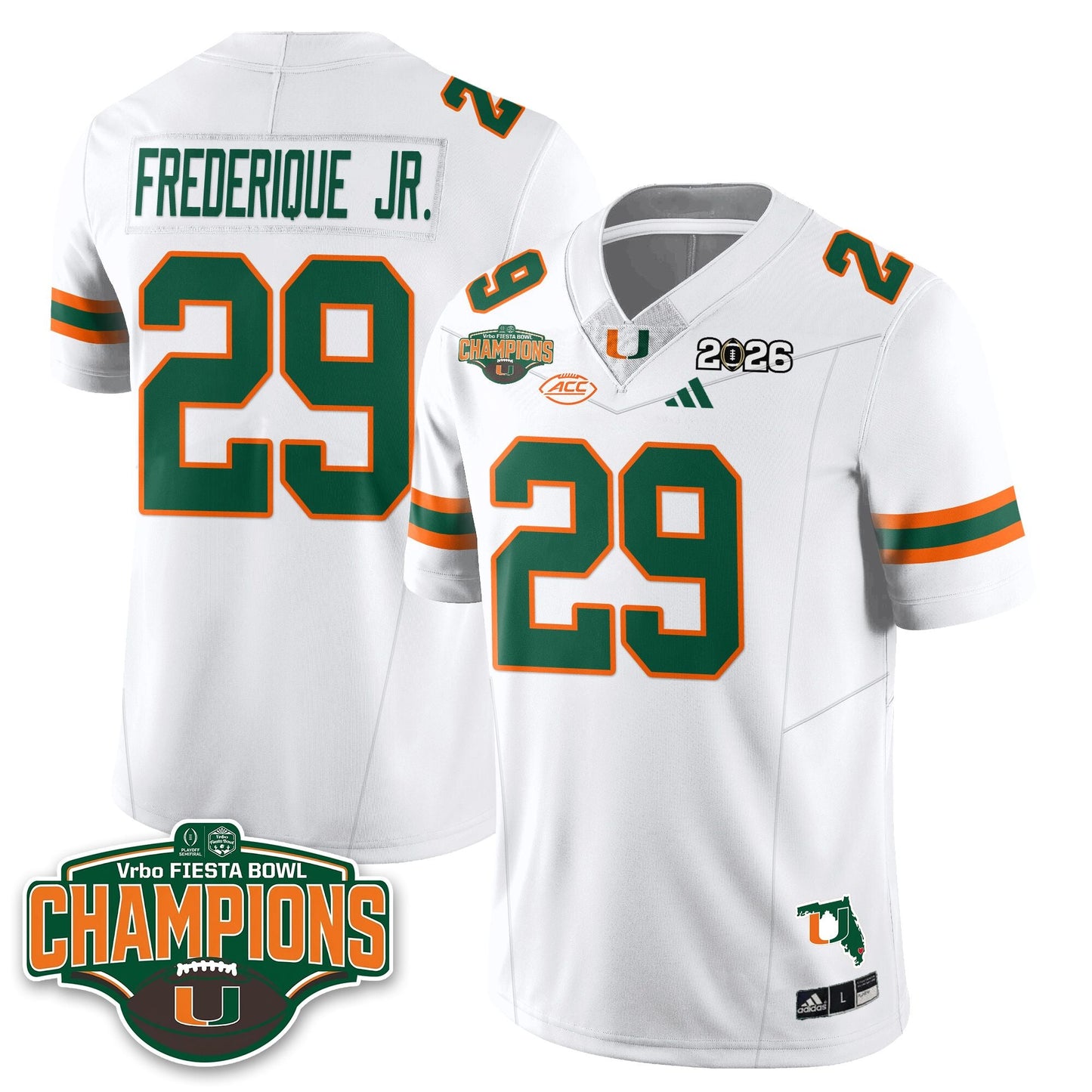 MIA Football Vapor Limited Jersey V2 - Fiesta Bowl Champions