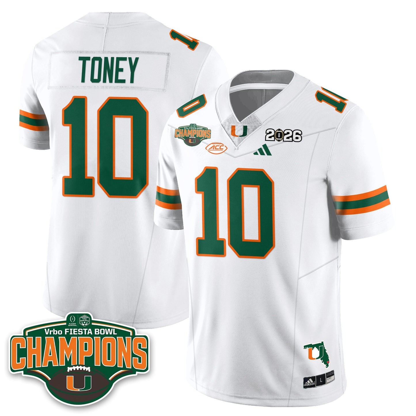 MIA Football Vapor Limited Jersey V2 - Fiesta Bowl Champions