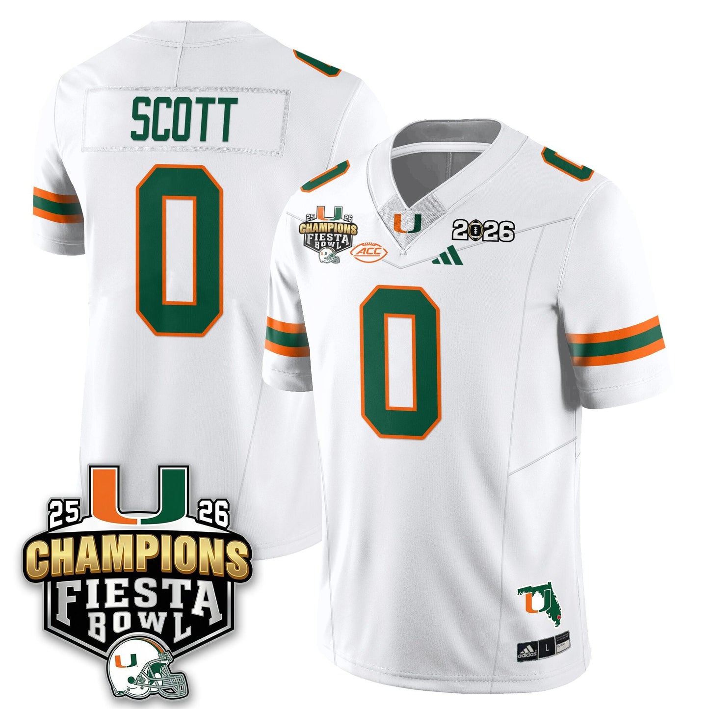 MIA Football Vapor Limited Jersey V3 - Fiesta Bowl Champions