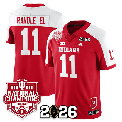 Indiana Hoosiers Vapor Limited Football Jersey - 2025 National Champions