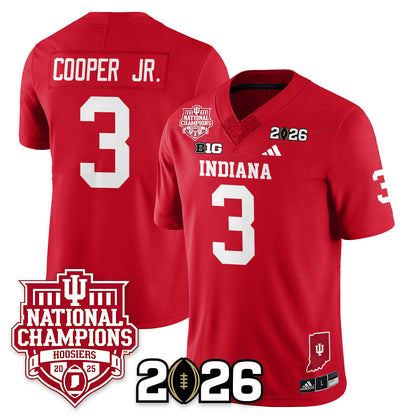 Indiana Hoosiers Vapor Limited Football Jersey - 2025 National Champions