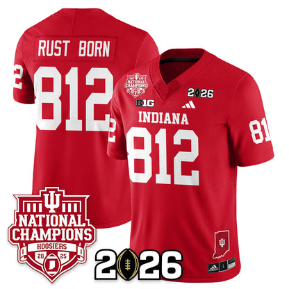 Indiana Hoosiers Vapor Limited Football Jersey - 2025 National Champions