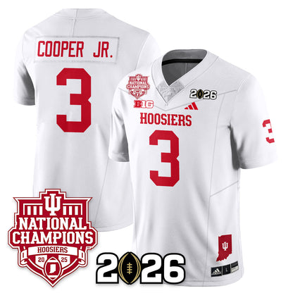 Indiana Hoosiers Vapor Limited Football Jersey - 2025 National Champions