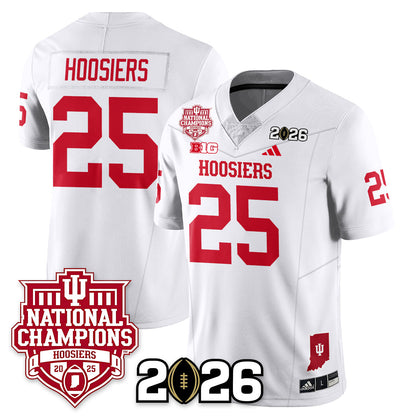 Indiana Hoosiers Vapor Limited Football Jersey - 2025 National Champions