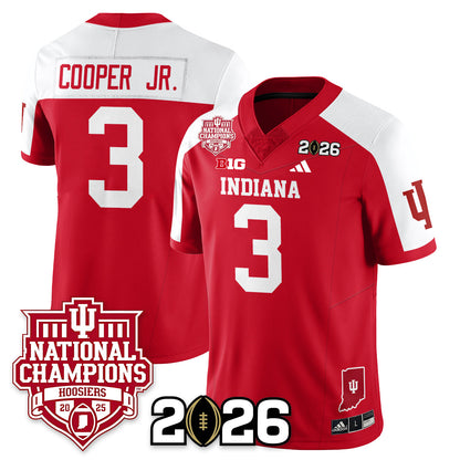 Indiana Hoosiers Vapor Limited Football Jersey - 2025 National Champions