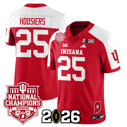 Indiana Hoosiers Vapor Limited Football Jersey - 2025 National Champions