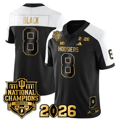 Indiana Hoosiers Vapor Limited Football Gold Jersey - 2025 National Champions