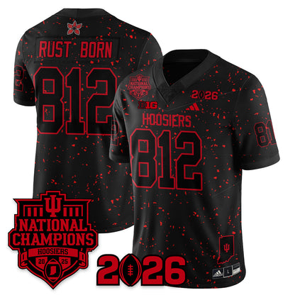 Indiana Hoosiers Stranger Things Vapor Limited Football Jersey - 2025 National Champions