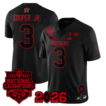 Indiana Hoosiers Stranger Things Vapor Limited Football Jersey - 2025 National Champions