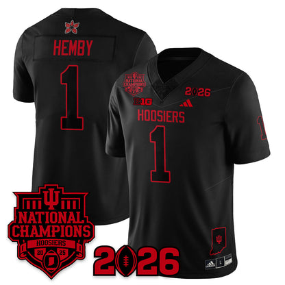 Indiana Hoosiers Stranger Things Vapor Limited Football Jersey - 2025 National Champions
