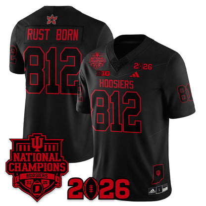 Indiana Hoosiers Stranger Things Vapor Limited Football Jersey - 2025 National Champions