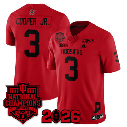 Indiana Hoosiers Stranger Things Vapor Limited Football Jersey - 2025 National Champions