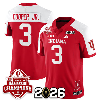 Indiana Hoosiers Vapor Limited Football Jersey V2 - 2025 National Champions