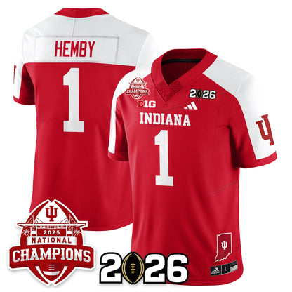 Indiana Hoosiers Vapor Limited Football Jersey V2 - 2025 National Champions