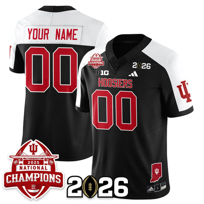 Custom Indiana Hoosiers Vapor Limited Football Jersey V2 - 2025 National Champions
