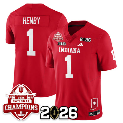 Indiana Hoosiers Vapor Limited Football Jersey V2 - 2025 National Champions