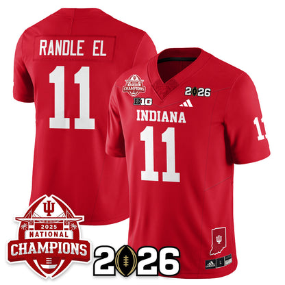 Indiana Hoosiers Vapor Limited Football Jersey V2 - 2025 National Champions