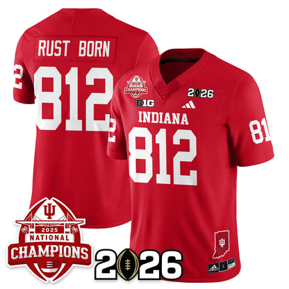 Indiana Hoosiers Vapor Limited Football Jersey V2 - 2025 National Champions