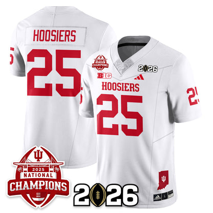 Indiana Hoosiers Vapor Limited Football Jersey V2 - 2025 National Champions