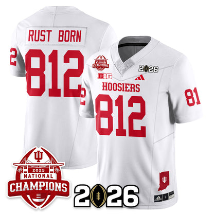 Indiana Hoosiers Vapor Limited Football Jersey V2 - 2025 National Champions