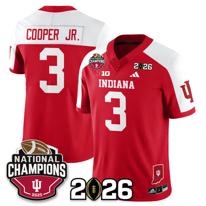 Indiana Hoosiers Vapor Limited Football Jersey V3 - 2025 National Champions