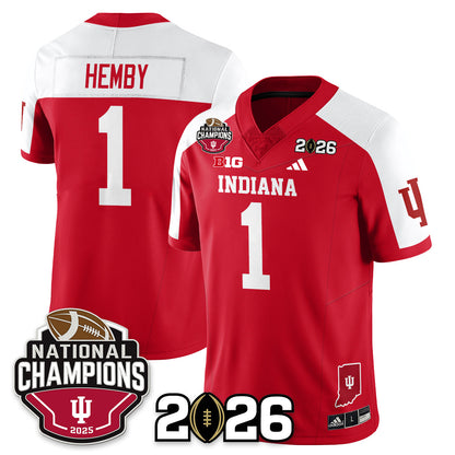 Indiana Hoosiers Vapor Limited Football Jersey V3 - 2025 National Champions