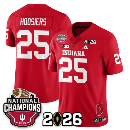 Indiana Hoosiers Vapor Limited Football Jersey V3 - 2025 National Champions
