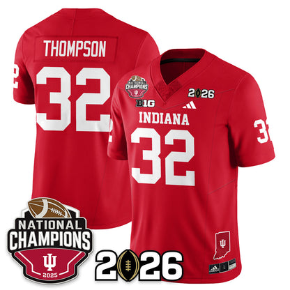 Indiana Hoosiers Vapor Limited Football Jersey V3 - 2025 National Champions