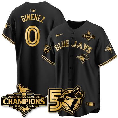 TOR 2025 American League Champions Vapor Limited Jersey - 50th Season - All Stitched