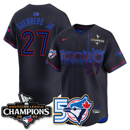 TOR 2025 American League Champions Vapor Limited Jersey - 50th Season - All Stitched