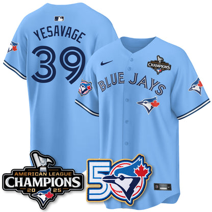 TOR 2025 American League Champions Vapor Limited Jersey - 50th Season - All Stitched