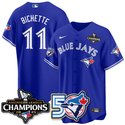 TOR 2025 American League Champions Vapor Limited Jersey - 50th Season - All Stitched