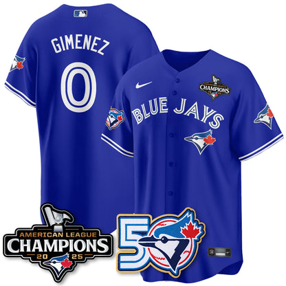 TOR 2025 American League Champions Vapor Limited Jersey - 50th Season - All Stitched