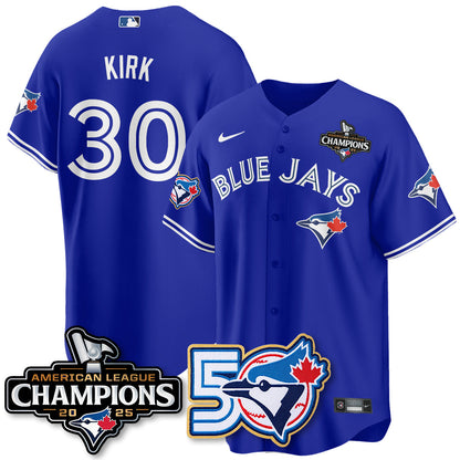TOR 2025 American League Champions Vapor Limited Jersey - 50th Season - All Stitched
