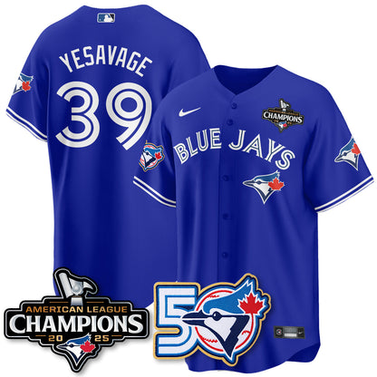 TOR 2025 American League Champions Vapor Limited Jersey - 50th Season - All Stitched