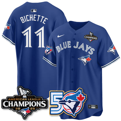 TOR 2025 American League Champions Vapor Limited Jersey - 50th Season - All Stitched