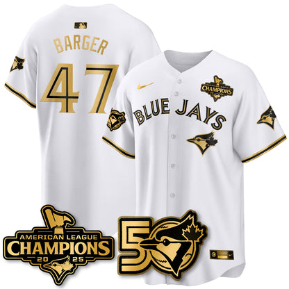 TOR 2025 American League Champions Vapor Limited Jersey - 50th Season - All Stitched