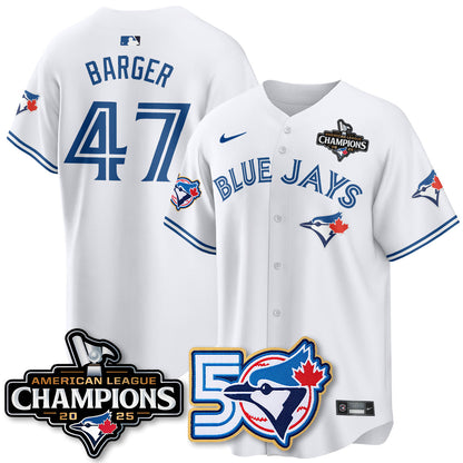 TOR 2025 American League Champions Vapor Limited Jersey - 50th Season - All Stitched