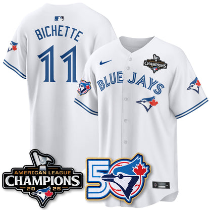 TOR 2025 American League Champions Vapor Limited Jersey - 50th Season - All Stitched