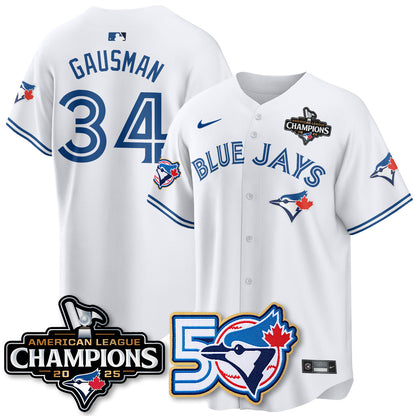 TOR 2025 American League Champions Vapor Limited Jersey - 50th Season - All Stitched