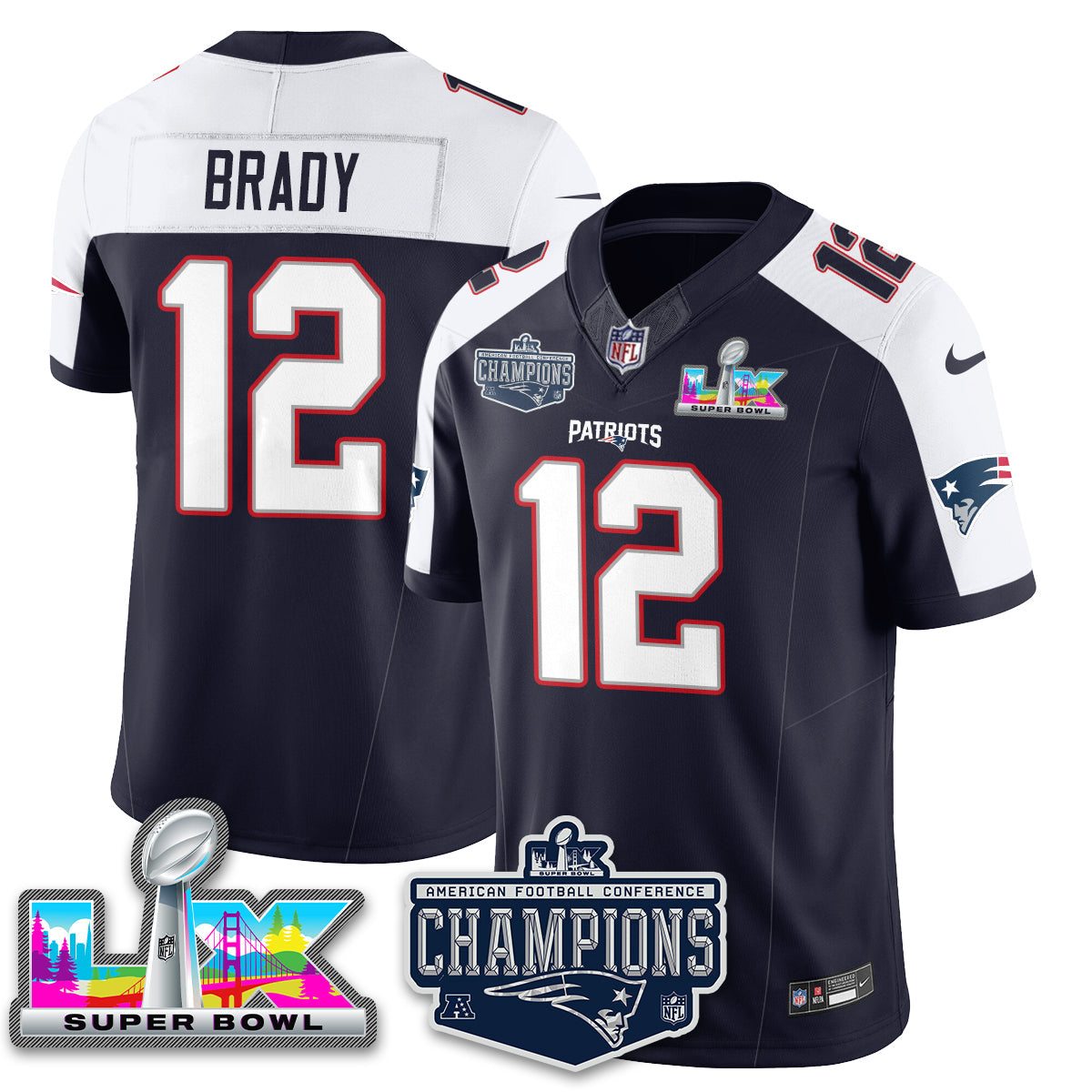 NE 2025 AFC Champions Vapor Limited Jersey